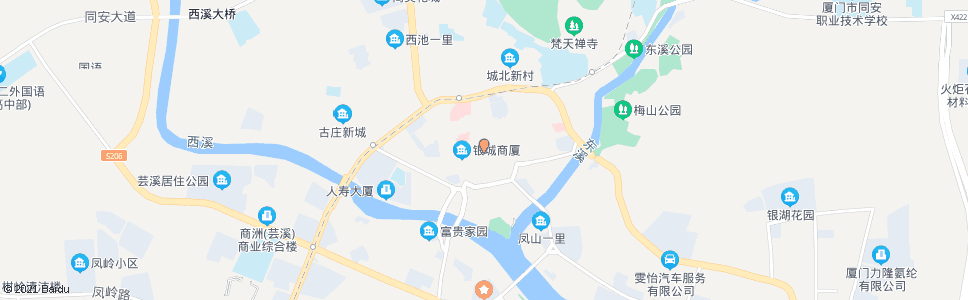 厦门同新北路_公交站地图_厦门公交_妙搜公交查询2024