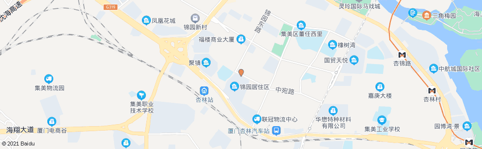 厦门杏北小学_公交站地图_厦门公交_妙搜公交查询2024