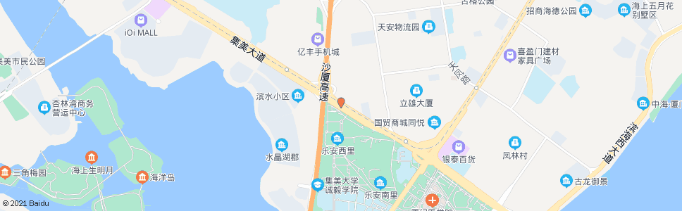 厦门诚毅学院_公交站地图_厦门公交_妙搜公交查询2025