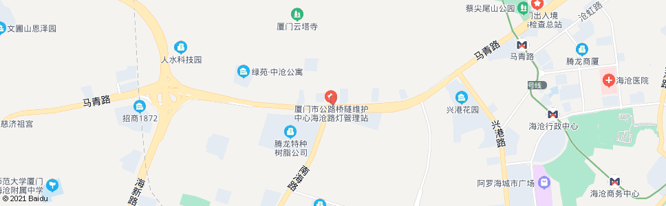 厦门中沧公路_公交站地图_厦门公交_妙搜公交查询2024