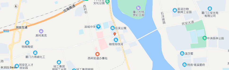 厦门后吴里_公交站地图_厦门公交_妙搜公交查询2024