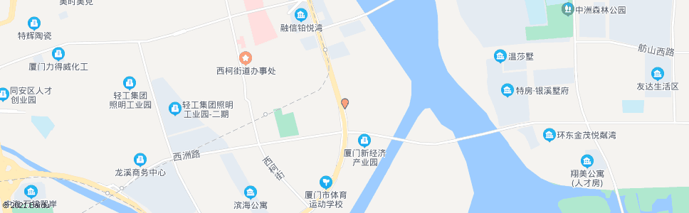 厦门东部新城指挥部_公交站地图_厦门公交_妙搜公交查询2025