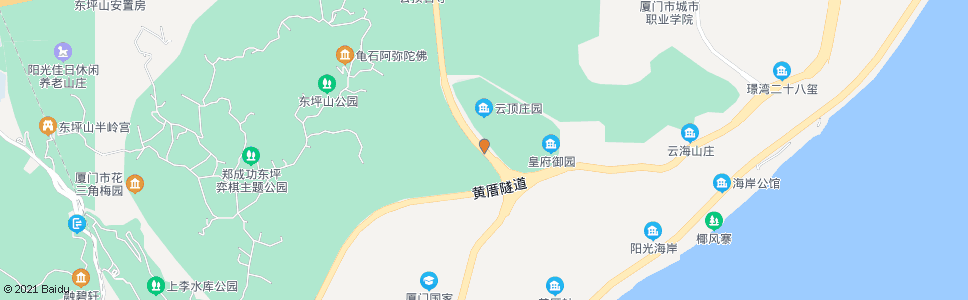 厦门云顶南路茂后_公交站地图_厦门公交_妙搜公交查询2024