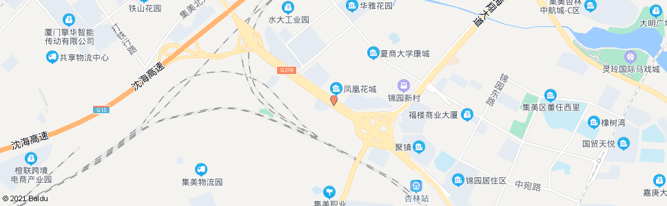 厦门杏前路市头_公交站地图_厦门公交_妙搜公交查询2024