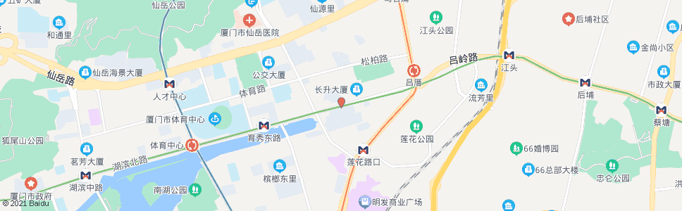 厦门长青路口_公交站地图_厦门公交_妙搜公交查询2024