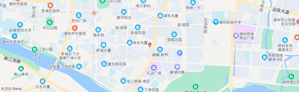 漳州悦港新村_公交站地图_漳州公交_妙搜公交查询2024