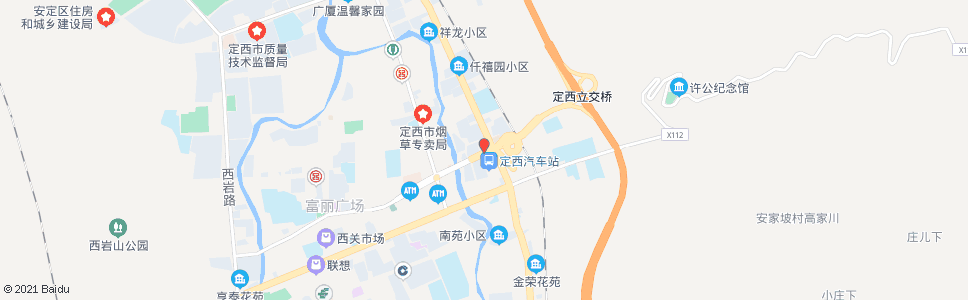 定西公路管路料场_公交站地图_定西公交_妙搜公交查询2024