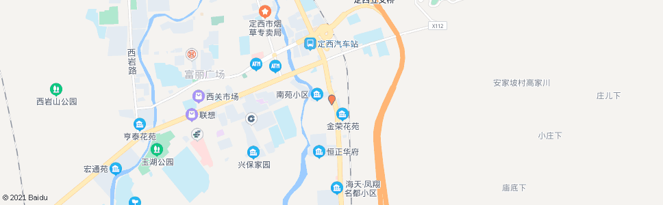 定西粮油市场_公交站地图_定西公交_妙搜公交查询2024