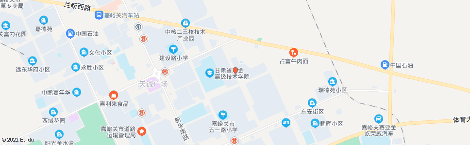 嘉峪关同乐市场_公交站地图_嘉峪关公交_妙搜公交查询2024