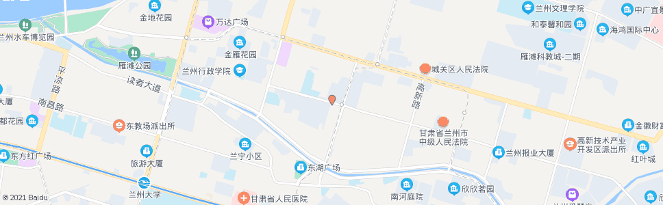 兰州雁滩建材市场_公交站地图_兰州公交_妙搜公交查询2024