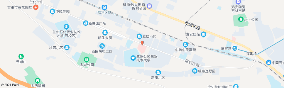 兰州西固区医院_公交站地图_兰州公交_妙搜公交查询2024