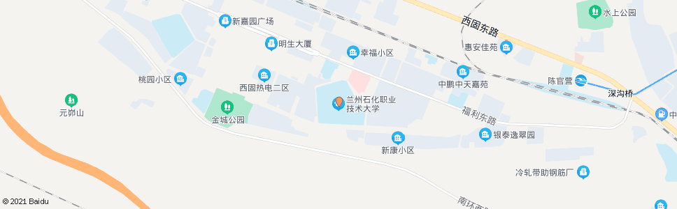 兰州甘肃石化技师学院_公交站地图_兰州公交_妙搜公交查询2024