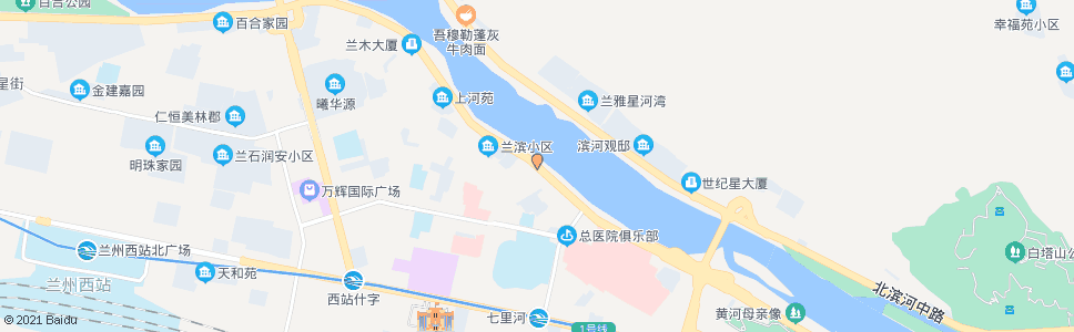 兰州七里河北街路口_公交站地图_兰州公交_妙搜公交查询2024