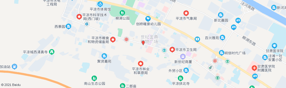 平凉南门什字_公交站地图_平凉公交_妙搜公交查询2024