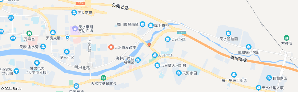 天水七里墩高速路口_公交站地图_天水公交_妙搜公交查询2024