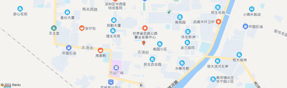 武威市党校路口_公交站地图_武威公交_妙搜公交查询2024