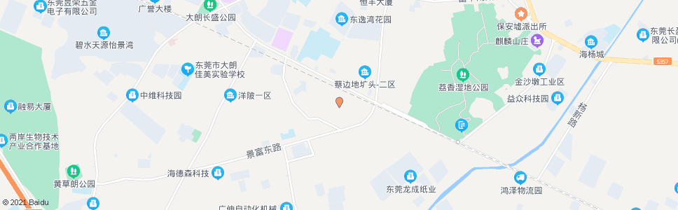 东莞宝陂村_公交站地图_东莞公交_妙搜公交查询2024