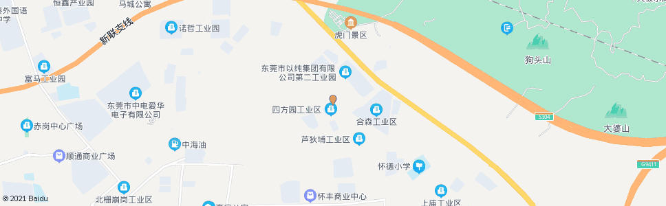 东莞新沙埔市场_公交站地图_东莞公交_妙搜公交查询2024