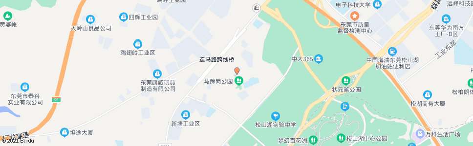 东莞马蹄岗村_公交站地图_东莞公交_妙搜公交查询2024