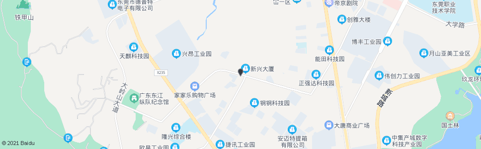 东莞油古岭路口_公交站地图_东莞公交_妙搜公交查询2024