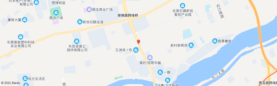 东莞建兴科技厂(横滘三环路口)_公交站地图_东莞公交_妙搜公交查询2024