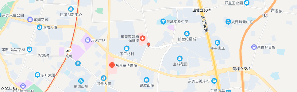 东莞学前路新街_公交站地图_东莞公交_妙搜公交查询2024