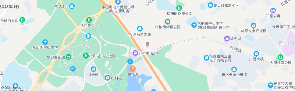 东莞佛子凹市场_公交站地图_东莞公交_妙搜公交查询2024