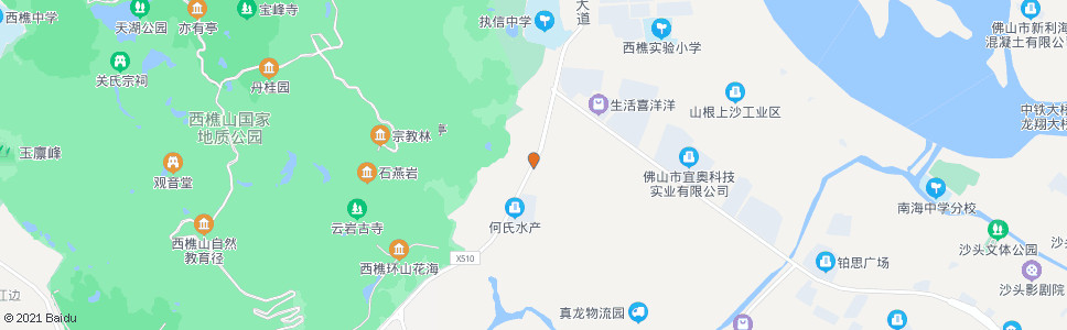 佛山樟坑村_公交站地图_佛山公交_妙搜公交查询2024