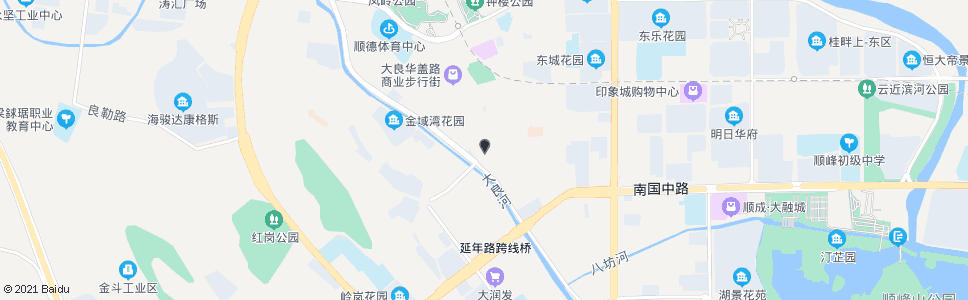 佛山凤城酒店(清晖路)_公交站地图_佛山公交_妙搜公交查询2024