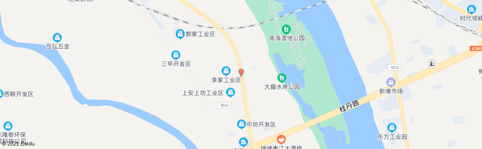 佛山沙头新村_公交站地图_佛山公交_妙搜公交查询2024