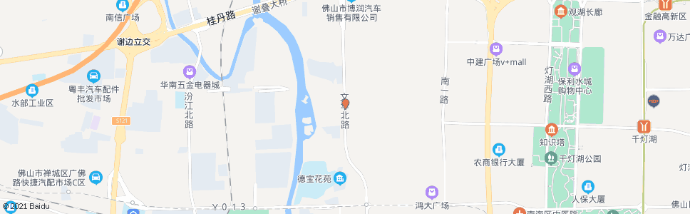 佛山澳边新村_公交站地图_佛山公交_妙搜公交查询2024