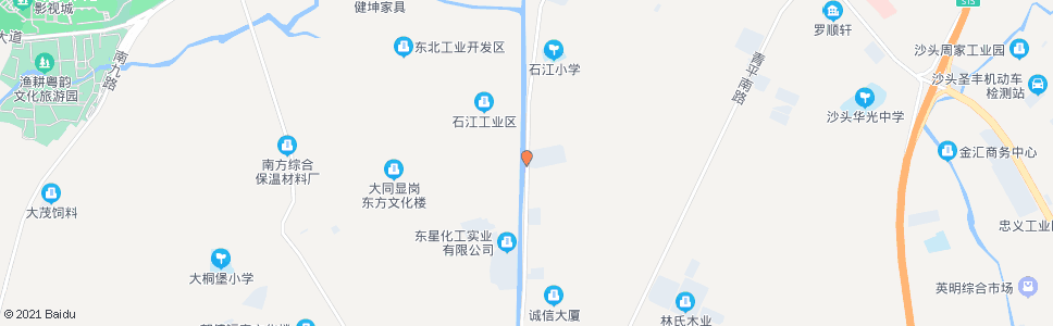 佛山石江员工新村_公交站地图_佛山公交_妙搜公交查询2024