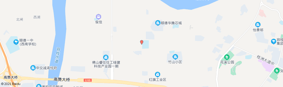 佛山城西小学_公交站地图_佛山公交_妙搜公交查询2024