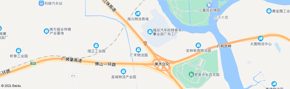 佛山四乡路口(一环延线)_公交站地图_佛山公交_妙搜公交查询2024