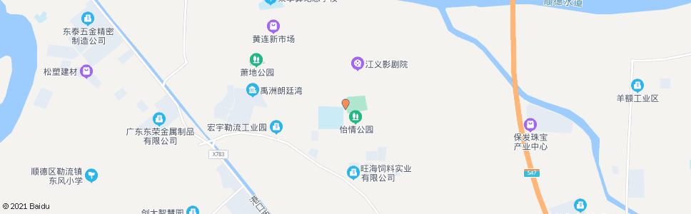 佛山江义学校_公交站地图_佛山公交_妙搜公交查询2024