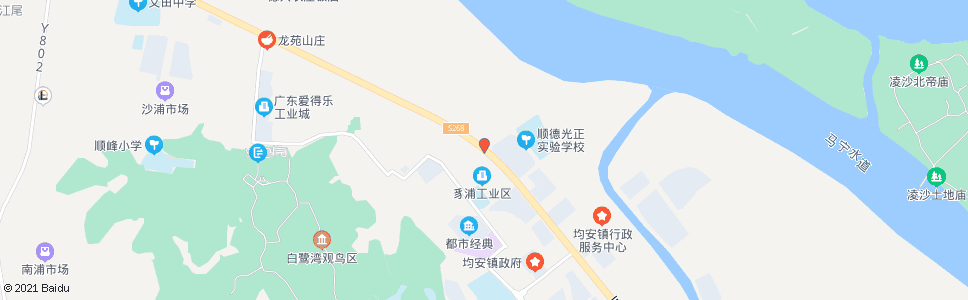 佛山豸浦村_公交站地图_佛山公交_妙搜公交查询2024