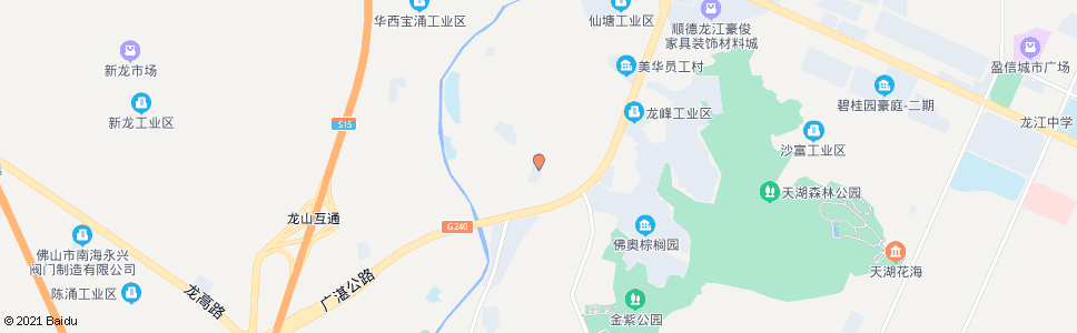 佛山华西小学_公交站地图_佛山公交_妙搜公交查询2024