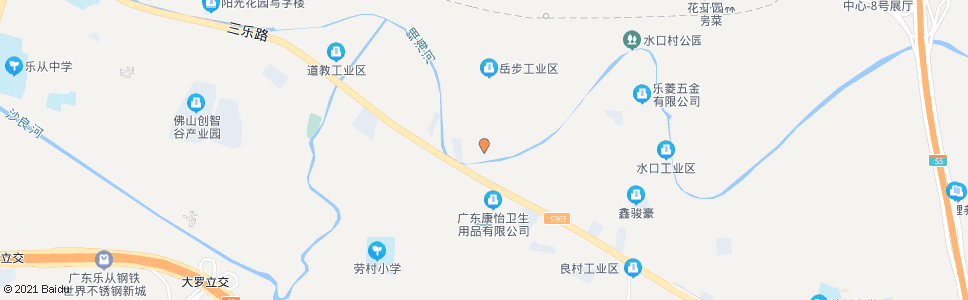 佛山劳岳工业区_公交站地图_佛山公交_妙搜公交查询2024