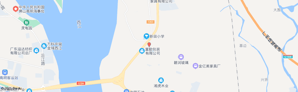 佛山田心沙村_公交站地图_佛山公交_妙搜公交查询2024