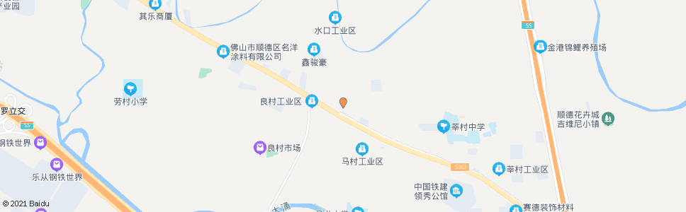 佛山水口牌坊(上水路)_公交站地图_佛山公交_妙搜公交查询2024