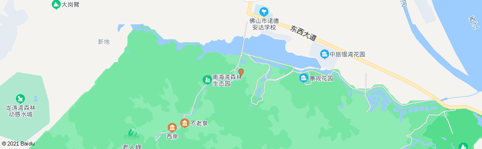 佛山南海明珠(银坑村)_公交站地图_佛山公交_妙搜公交查询2024