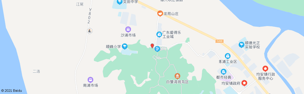 佛山沙浦村_公交站地图_佛山公交_妙搜公交查询2024