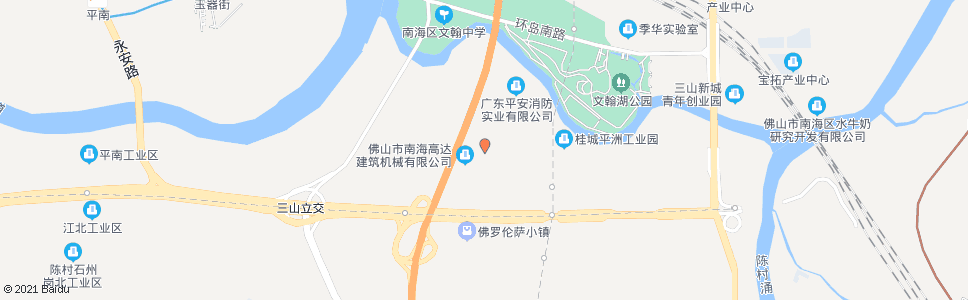 佛山胜利路口_公交站地图_佛山公交_妙搜公交查询2024