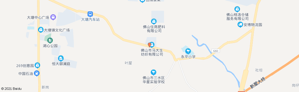 佛山凤凰新村(宝业路口)_公交站地图_佛山公交_妙搜公交查询2024