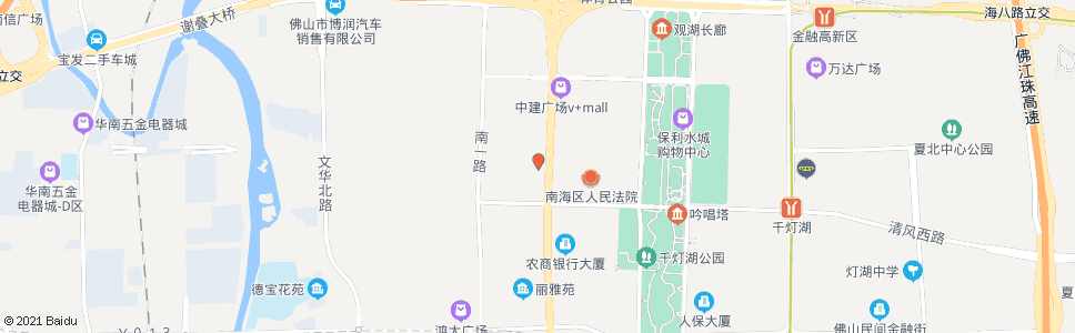 佛山和基花园(原南海购书中心)_公交站地图_佛山公交_妙搜公交查询2024