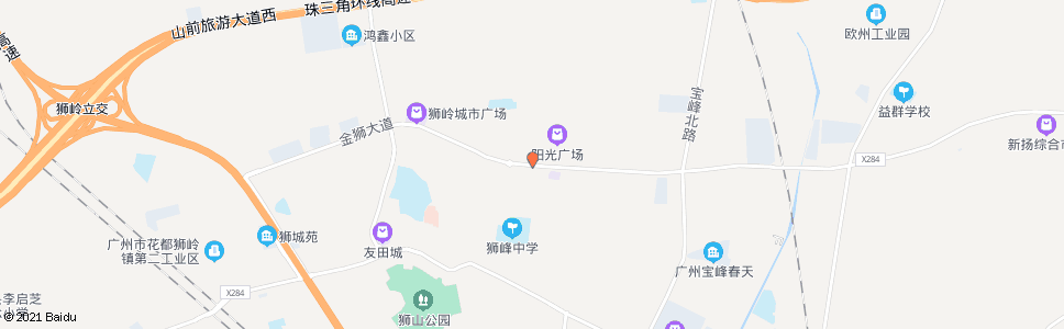 广州振兴村_公交站地图_广州公交_妙搜公交查询2025