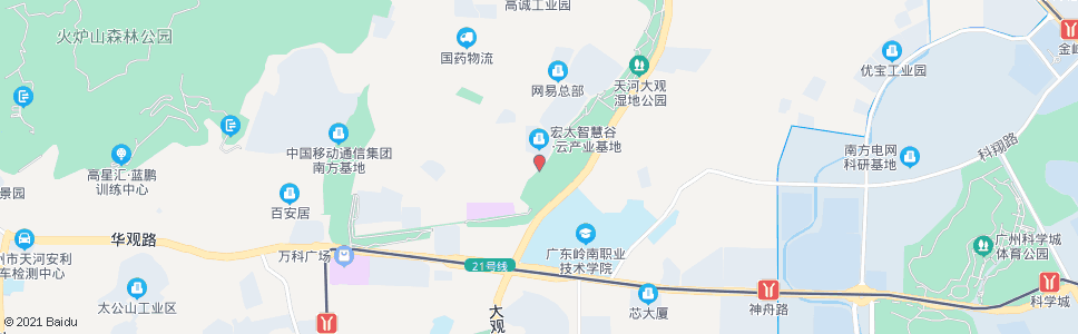 广州思成路_公交站地图_广州公交_妙搜公交查询2024