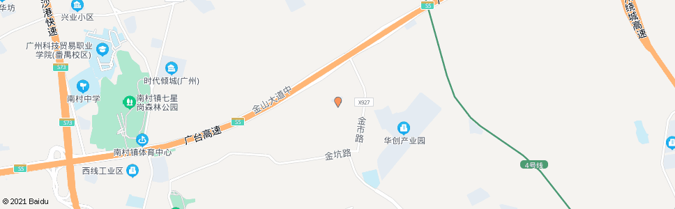 广州白陈路石洲村_公交站地图_广州公交_妙搜公交查询2024