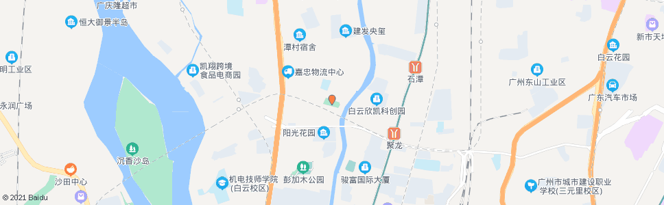 广州潭村综合市场_公交站地图_广州公交_妙搜公交查询2024