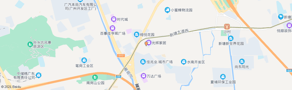 广州东兴市场(康南路)_公交站地图_广州公交_妙搜公交查询2024